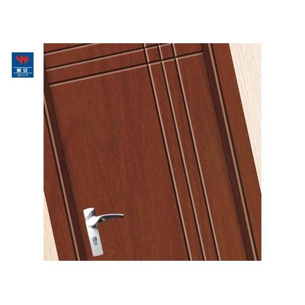 Exterior Solid Board Single Leaf Doors Design Fire Rated Wooden Door