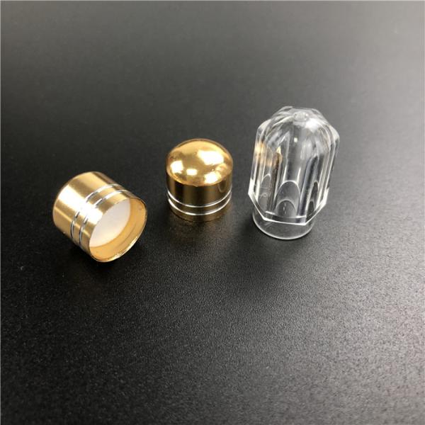 Octagon Style Plastic Medicine Container With Metal Spout For Male Enhancementl Pills