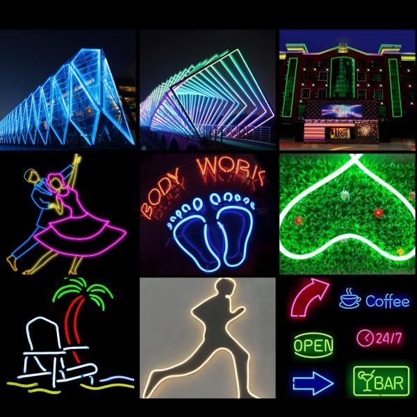 Smd2835 LED Neon Tube Light 8mm Neon Led Strip Advertising