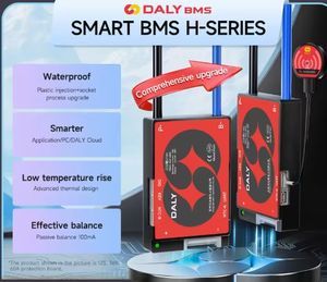 High-Performance 250A Active Balance Battery Management System for 8s-17s
