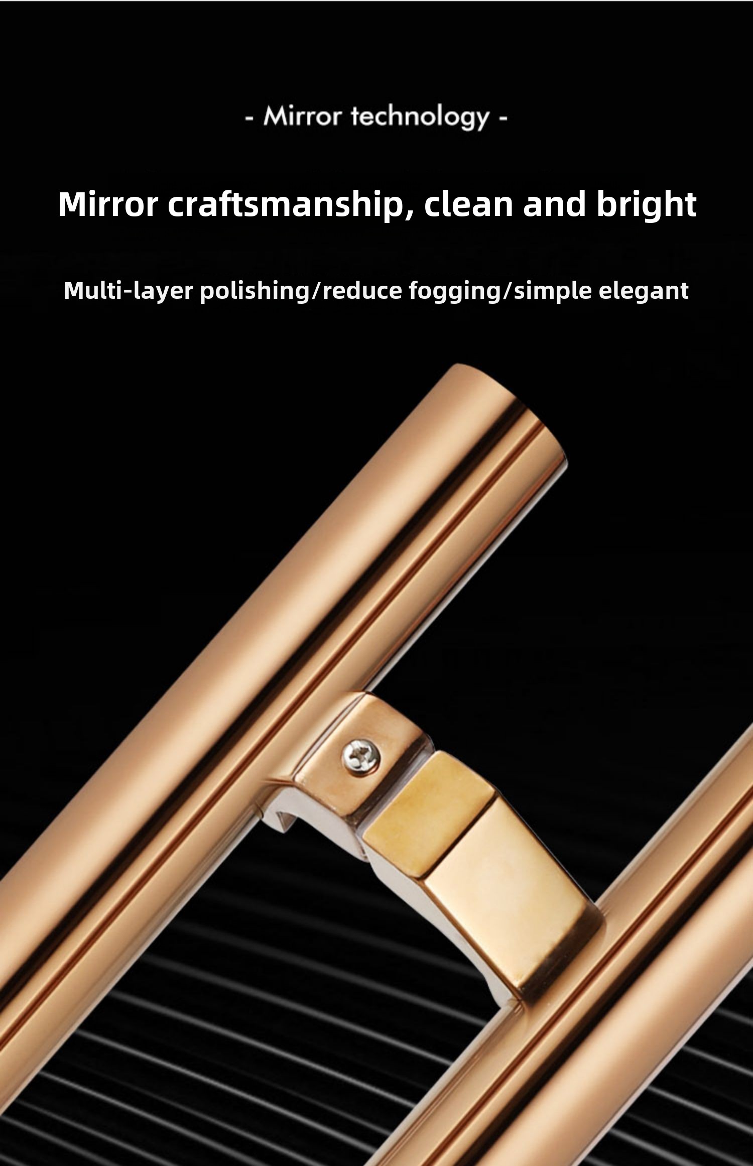 Modern Slanted Foot Door Handle Stainless Steel Glass Offset Frameless Large Wooden Rose Black Titanium Gold Finish for Villas