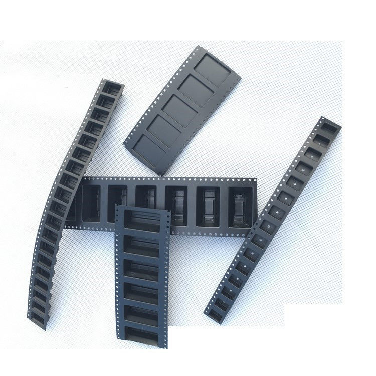 Black Conductive PS Carrier Tape for SMD Component Packaging