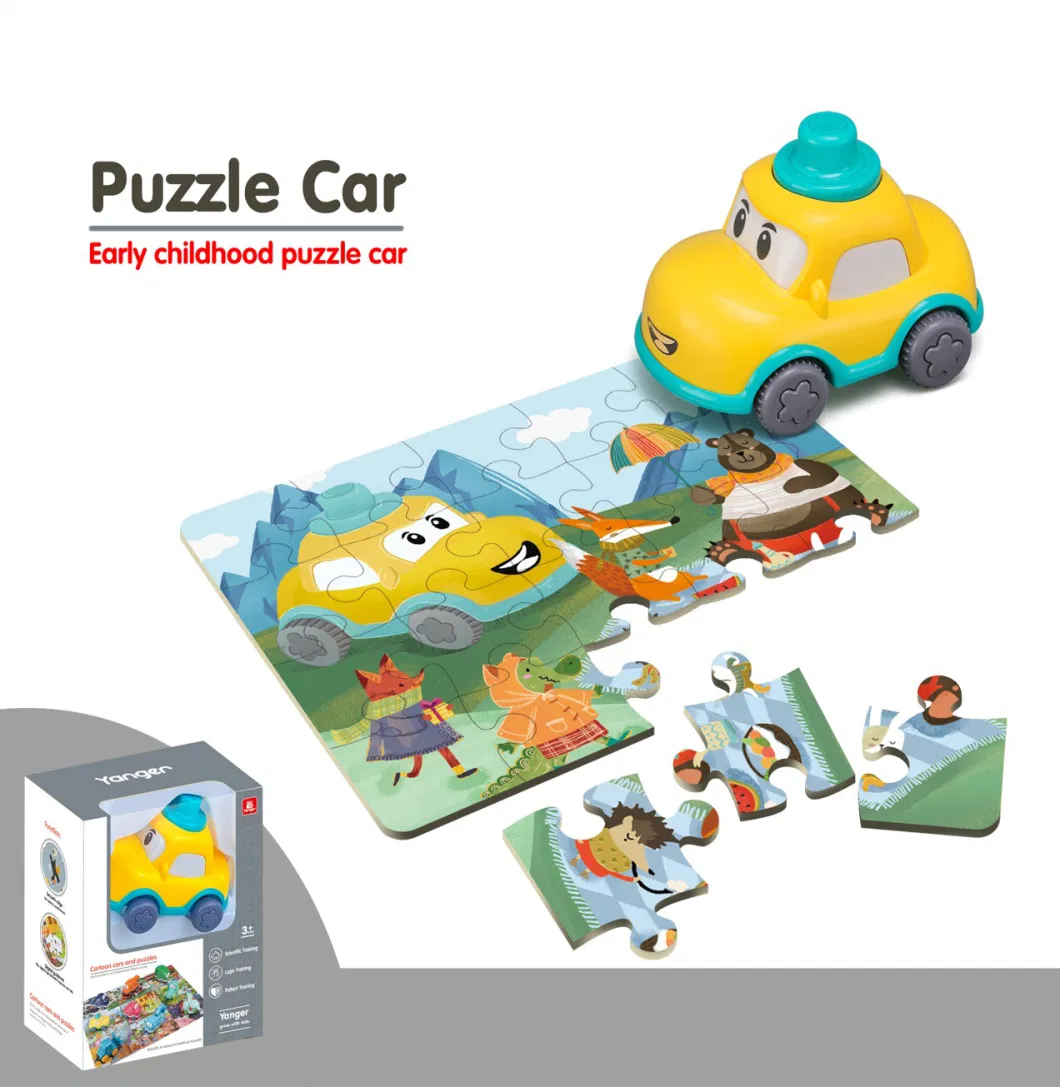 Wholesale Children′s Baby Gifts Interesting Children′s Games Puzzle Puzzle Education Toys Inertia Friction Cartoon Car