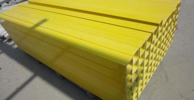 Square Multicolor FRP Square Tube Reinforeced GRP Structural Sections