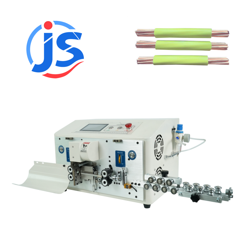 Wire Harness Machine with 5 Inch PLC Screen, High Speed Steel Blade, and 1000