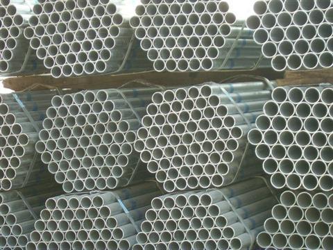 ASTM A53 hot galvanized ERW Steel Pipes for structures