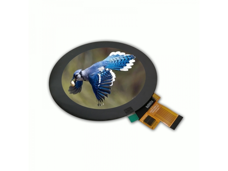 3.4 Inch Circular Display 800x800 Resolution 30 PIN MIPI Interface
