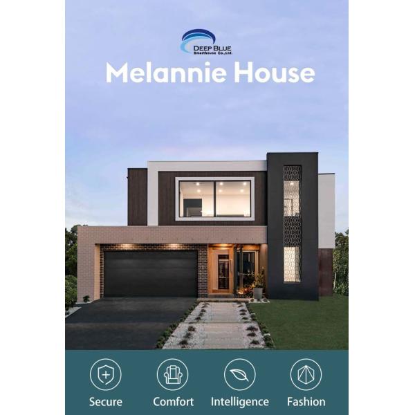 Жилой легкий калибр стальной рамы: современные сборные решения 2 слоя виллы ISO 9001