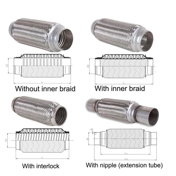 выхлопная труба автомобильное Ss304 2