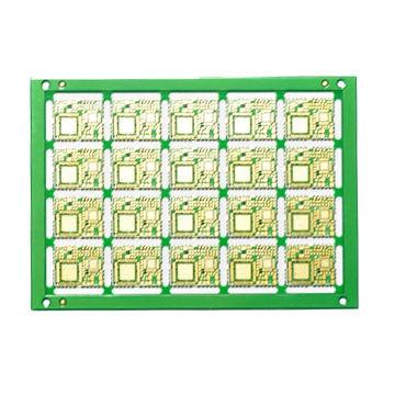 4 Layer half hole PCB used for wireless equipment
