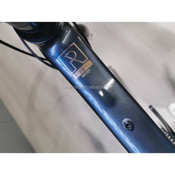 Vélo routier soudé en fibre de carbone 700C 2*9s 1*9s AL Cadre jolie forme AL Hub et 10kg