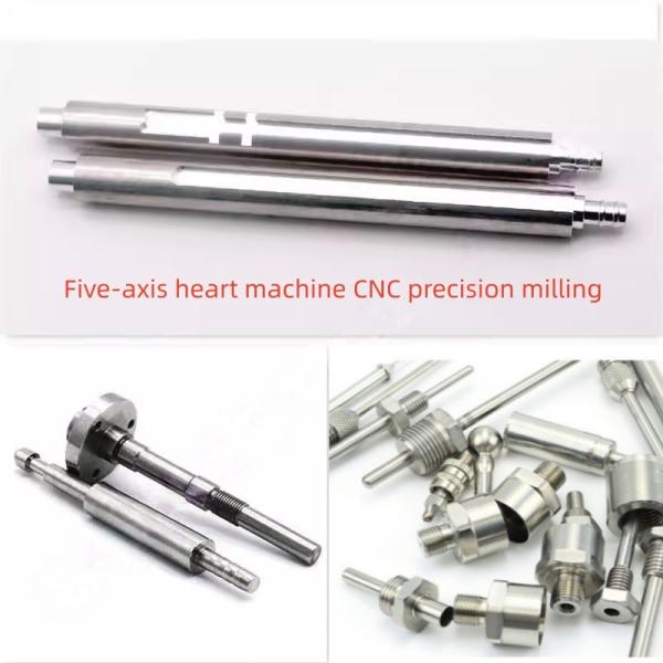 SS304 316L Titanium Alloy Brass Aluminum Alloy Long Slender Shafts For Medical Devices
