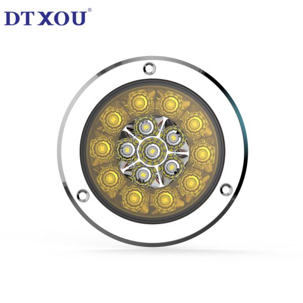Hot Sale Led Tail Light 12v 24v Round Truck Marker Lights Truck Accessories