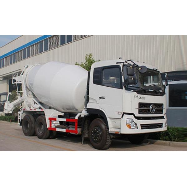 Professional Concrete Mixer Truck Capacity 8m3 6X4 Drive Mode With LHD / RHD Steering