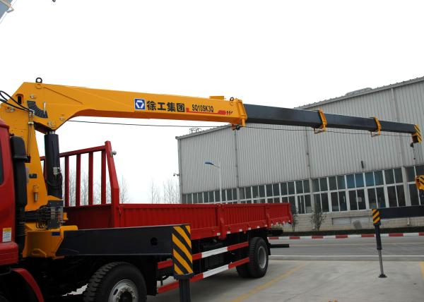 Hydraulic 12 ton Cargo Lorry-Mounted Crane With Telescopic Boom