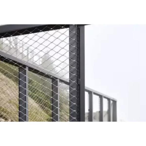 weather resistant wire rope net flexible Low Maintenance