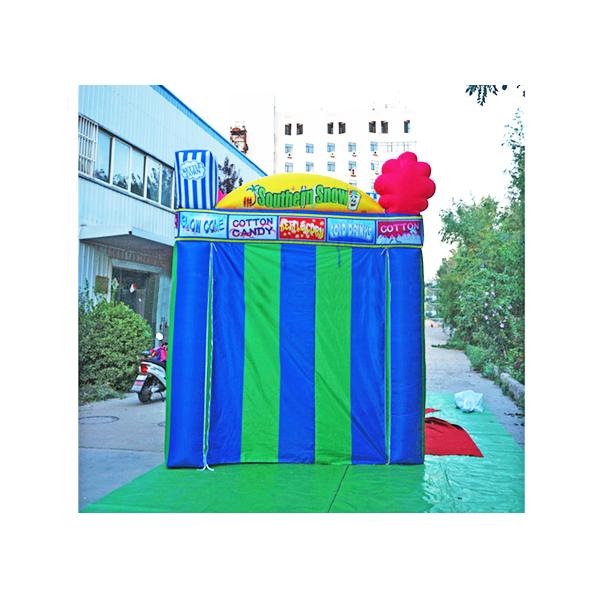 Portable Inflatable Deco Candy Booth 210D Coated Oxford Material EN14960 Certificated