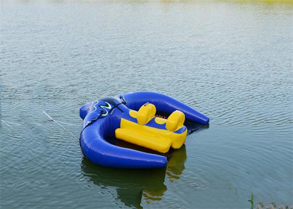Sport Playground Blow Up Water Toys 0.9mm Thickness Heat Welding For Adults Kids