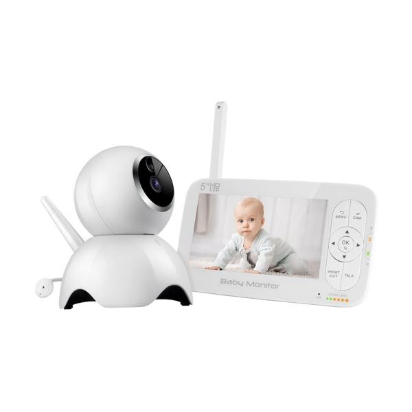 2.4G Wireless Baby Monitor with 1080P Camera Pan Tilt Night Vision