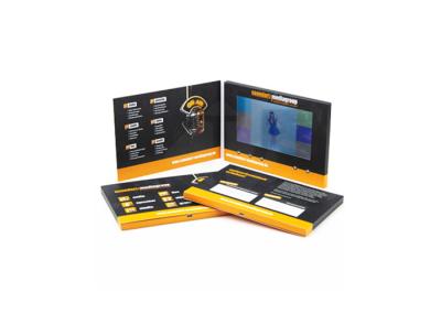 5 Inch Advertising Digital Video Booklet Presentation Printed Video Cards