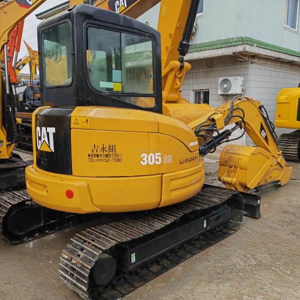 5 Ton Used Cat 305sr Used Mini Crawler Excavator Second Hand Mini Excavator