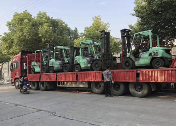 Comprimento usado Toyota original da forquilha da eficiência elevada 1070mm da empilhadeira do caminhão do alcance