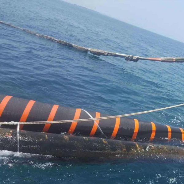 Impact Resistance Floating Dredge Pipe Robust Construction Dredging Rubber Hose