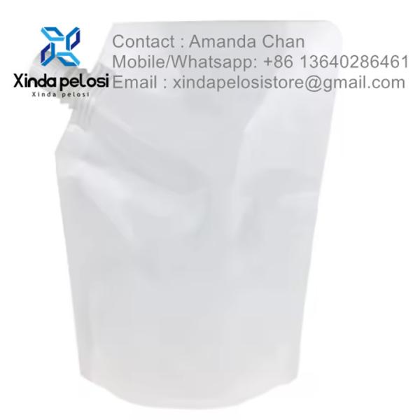 Boquilla de succión vertical de fondo Bolsas para embalaje de alimentos
