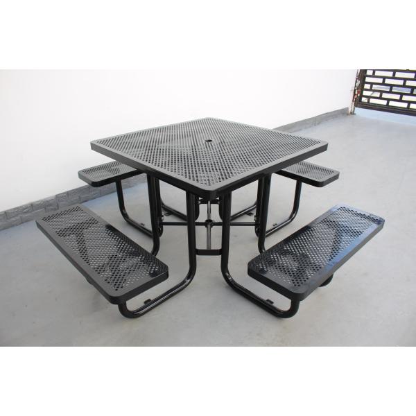 Металлические столы для пикника на открытом воздухе