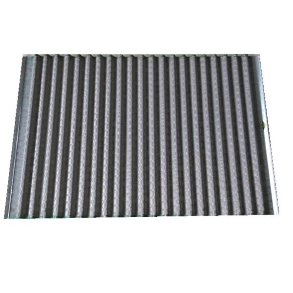 Three Layers Wave Type Shaker Screen For Oil Field Shale Shaker Equipment
