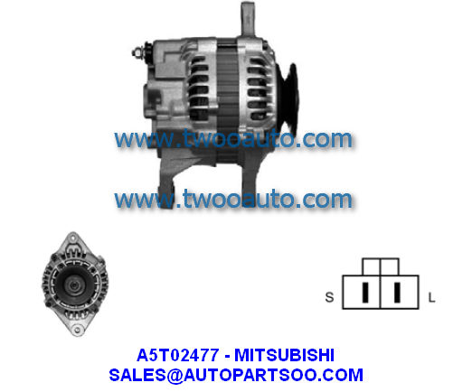 A2T37976 A2T772476 - MITSUBISHI Alternator 12V 65A Alternadores