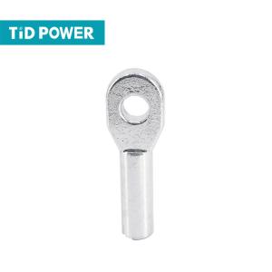 Instalação do isolante de língua e clevis de aço
