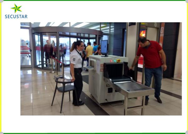 JC5030 Tunnel Parcel X Ray Parcel Scanner19 Inch Monitor For Supermarket Entry