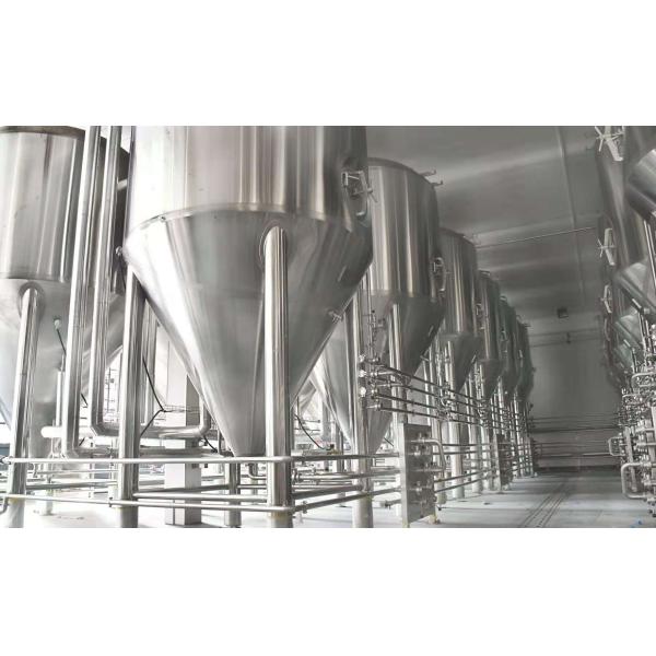 304 Conical Beer Fermentation Tank CKT CCT Cooling Jacket Unitank