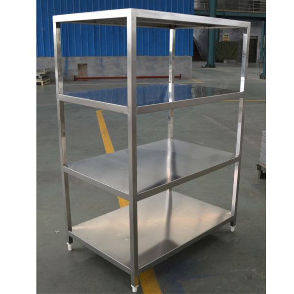 Rack Multifunctional Stainless Steel Display Stand Large Capacity and Heavy Duty Storage