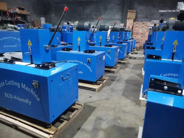 φ350*2,8mm Diâmetro da lâmina de corte Máquina de corte de mangueira Motor de corte RPM 2850 RPM 850*600*1200mm