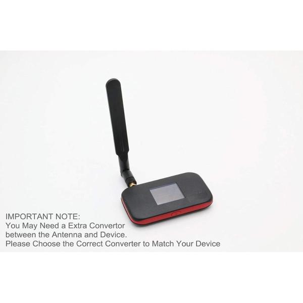 Large bande SMA 600-2700Mhz antenne omnidirectionnelle routeur 5g 4g antenne en blanc/noir