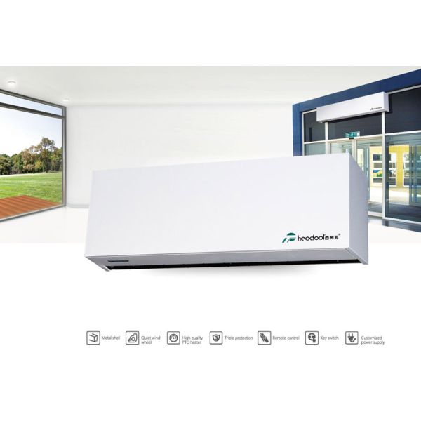 Économie d'énergie de l'air de chauffage de haute puissance Centrifugeur de la porte avec commutateur de chaleur et de froid