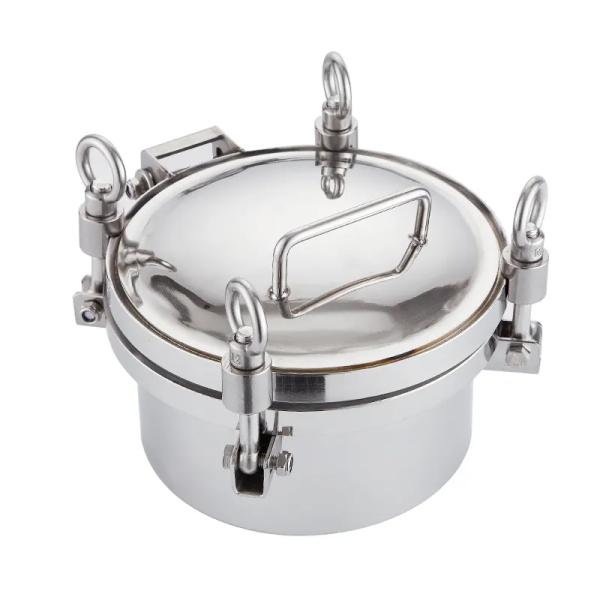 Женская нить под давлением отливка Frp круглый крышка отвода из нержавеющей стали для промышленности