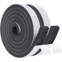 1 mm fita adesiva de espuma dupla preto-branca inodora Forte durabilidade para várias aplicações