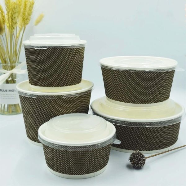 Ripple Wall Thermal Food Bowl 350ml 520ml 720ml