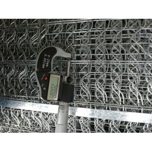 High Strength CWC Mesh Anti Corrosion Eight Lines Hot Dipped Galvanized Pipeline Coating Mesh