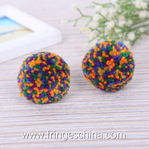 Wholesale Colorful DIY Decoration Cashmere Pom Pom Ball