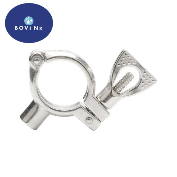 Fittings de tubos de aço inoxidável 304 de qualidade alimentar