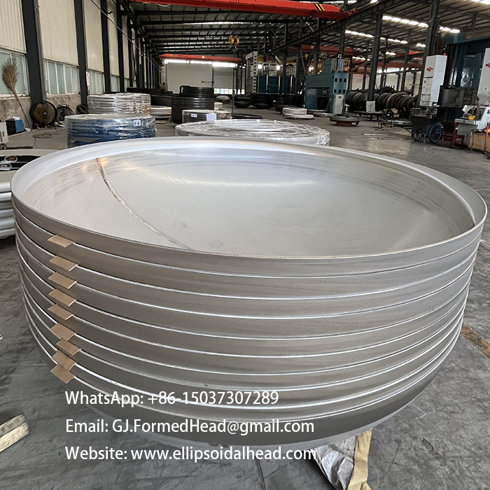 Henan GuoJiang Formed Head Factory is an ASME Certified Manufacturer of Stainless Steel Dished Head