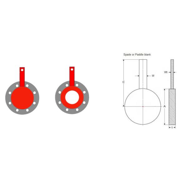 High Performance Spacer Ring Flange ASTM A182 SUS F304 / F304L Long Durability