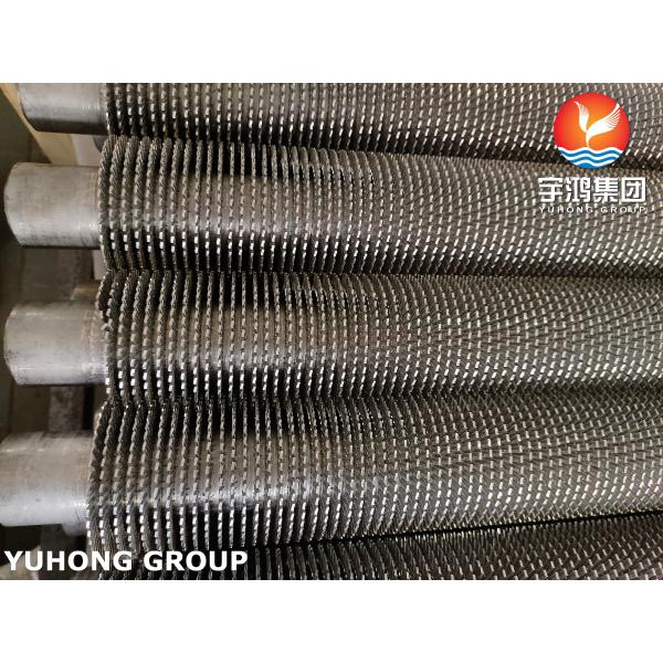 SA192 ASME CS Serrated Fin Tubes With CS Fins For Petrochemical Industry