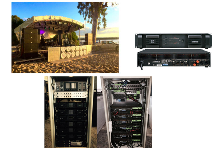 2-channel 2200 Watt Switch Power Amplifier Live Event Speaker System
