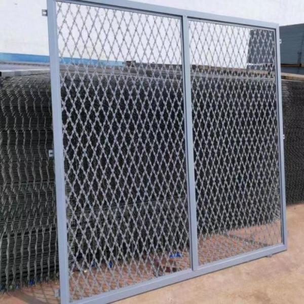 Hot Dip Galvanized Barbed Razor Wire Fence with Customizable Height and Electrostatic Spraying