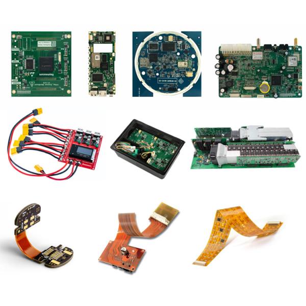 собрание 3mil SMT доски PCB толщины 4.0mm твердое гибкое